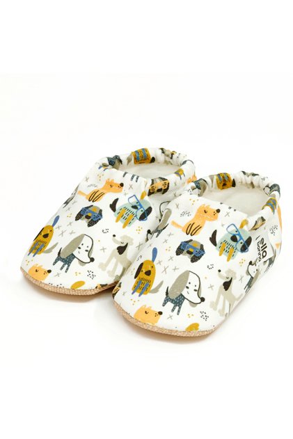 Rutschfeste Sohle, gemusterte Babyschuhe, Hausschuhe, Kindergartenschuhe, Hausschuhe