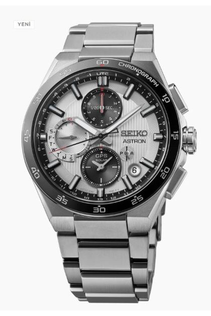 ASTRON SILVERY NIGHT - SSH153J GPS SOLAR ERKEK KOL SAATI