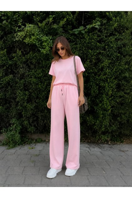 Basic Oversize Tişört & Bol Paça Eşofman Takımı