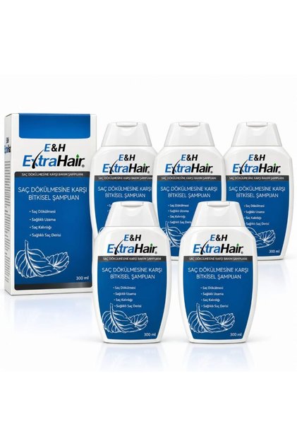 E&H Extra Hair Anti-Hair Loss Shampoo 5 Pieces