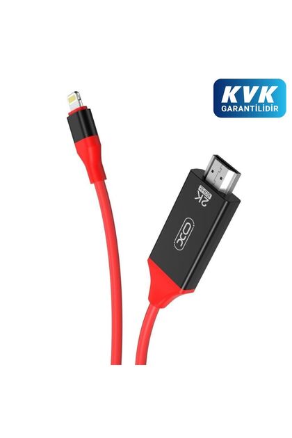 Xo iPhone ve iPad Uyumlu Lightning to HDMI 2K 60Hz Görüntü Aktarım
