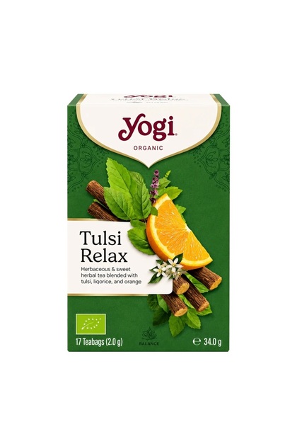 Ceai bio Tulsi Relax 17 pliculete a 2.0g (34.0g)