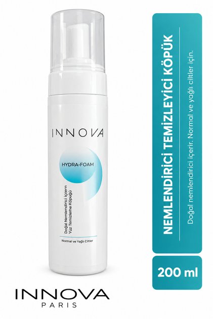 Hydra-Foam Doğal Nemlendirici Yüz Temizleme Köpüğü Normal ve Yağlı Ciltler 200 ml