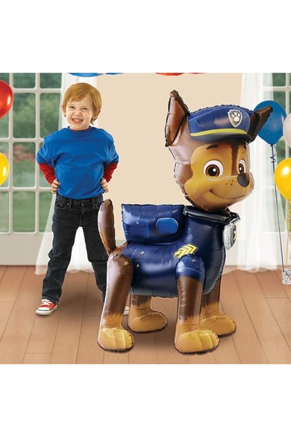 116x96cm 1pc 3D Cartoon Dog Balloon Ryder Chase Skye Everest Aluminum Film Bal
