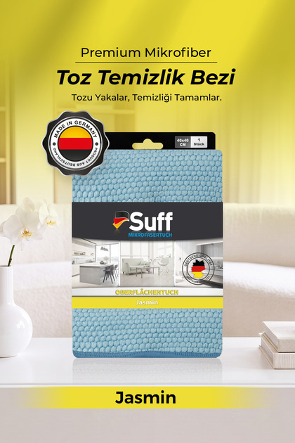 Jasmin Microfiber Dust Cleaning Cloth 40X40 cm Blue