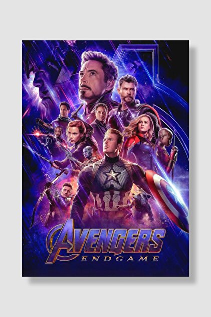 postick Avengers Endgame Film Posteri Yüksek Kaliteli Parlak Kuşe