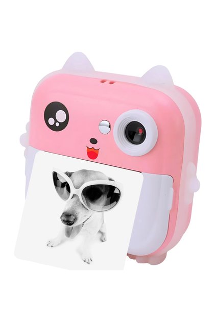 Aparat foto instant copii 10 role 48px FULL HD 5 jocuri player muzical