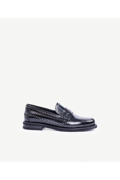ふちゃ  Yargıcı Zımba Detaylı Deri Loafer - Fiyatı, Yorumları
