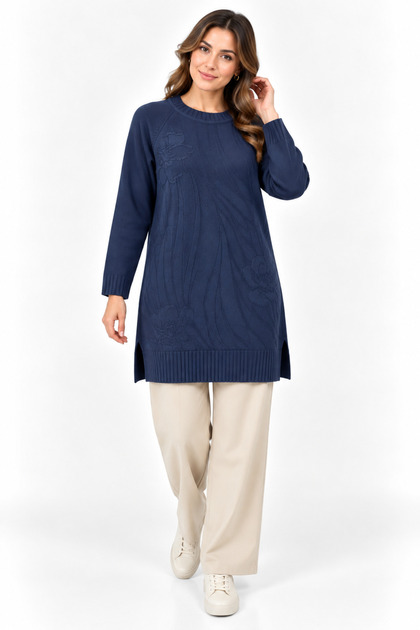 Desenli Tunik 36029