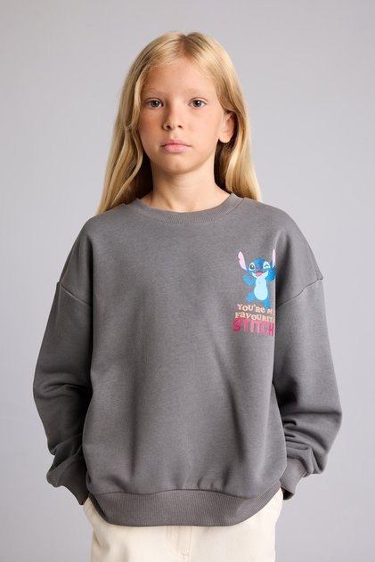 Girl's Sweat I5227A8/Gr206 Grey