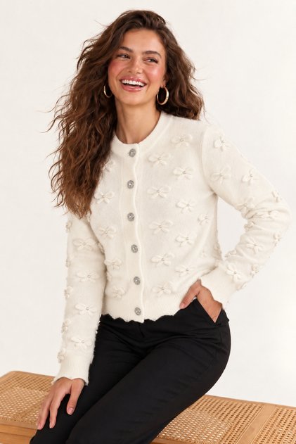 FIYONK DETAYLI PELUŞ HIRKA