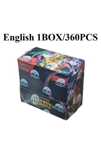 ASCENDED HEROES 1BOX 90/360PCS Pokémon Card Packs 151, ASCENDED HEROES 。Evolutions,PALDEAN FA