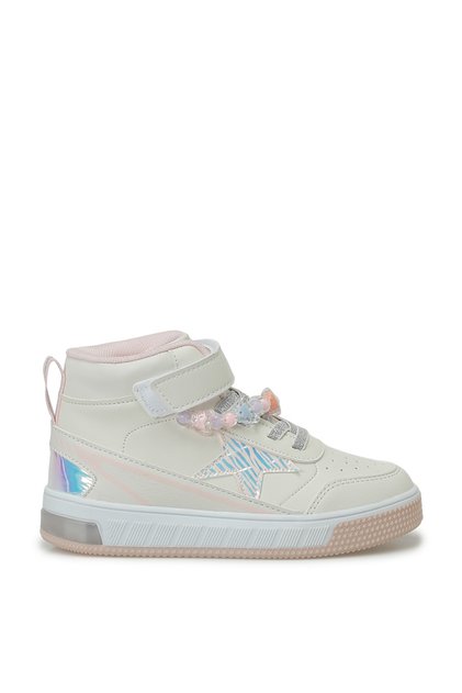 Toner Hi P Ecru Girls' High Sneaker