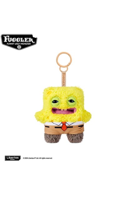 SpongeBob Original Fuggler Patrick Star SpongeBob SquarePants Keychain Plush Toys Fugglers Baby Teet