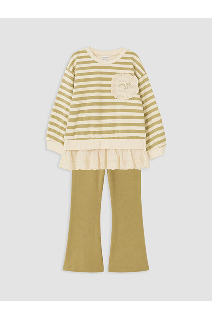 Lcw Kids Ruffled Girls' Thick Set