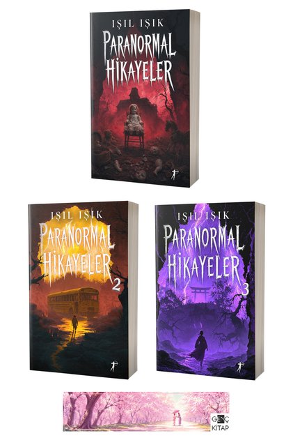 Paranormal Hikayeler 1-2-3 Set Işıl Işık - Genç Kitap Ayraç Hediyeli