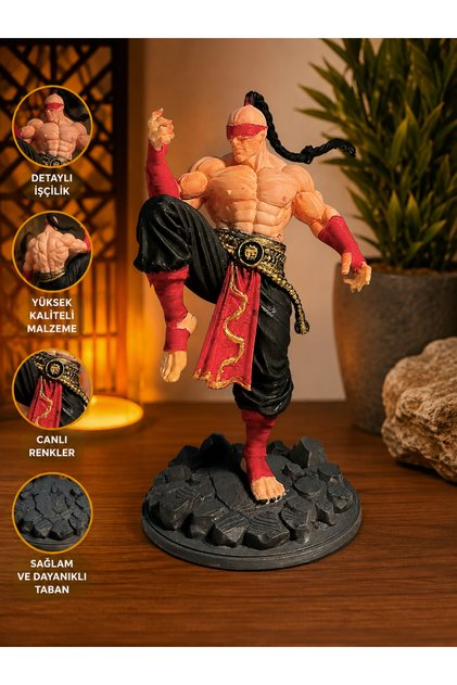 League Of Legends LoL Lee Sin Figürü - Yüksek Detaylı 3D Baskı Figür