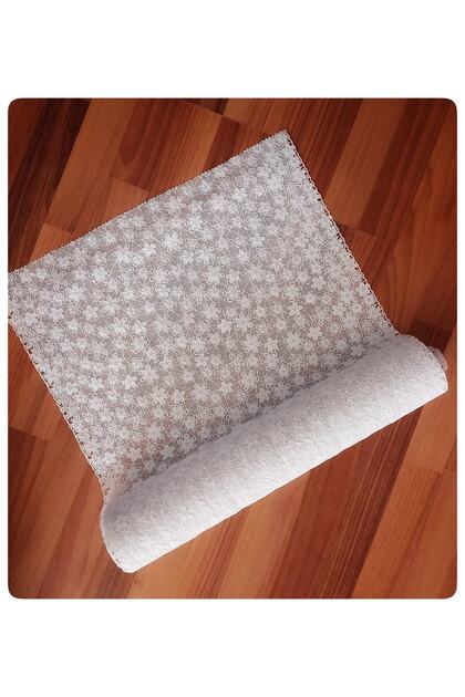 Meiwa PVC Lace Shelf-cabinet-pull-runner Cover / Size: 50 Cm X 5 Mt -k.rose8
