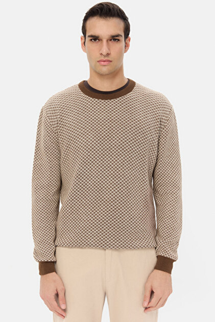 Ds Damat Regular Fit Geyik Kazak
