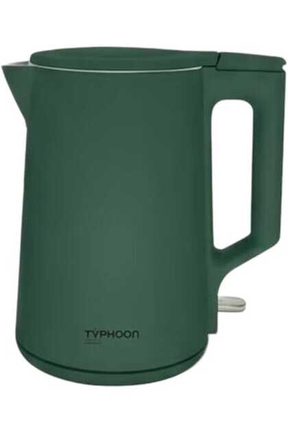 TY-01-009 OV Electric Kettle, Olive Green, 1.8 Liter Capacity