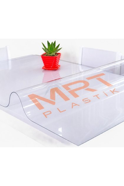2 mm Local Production - Transparent Pvc Tablecloth - Odorless - Suitable for Food Contact - Does Not Contain Phthalates