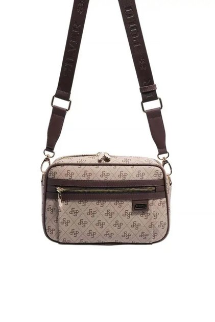 Dark Beige - Brown Monogram Women's Crossbody Bag Sp1280