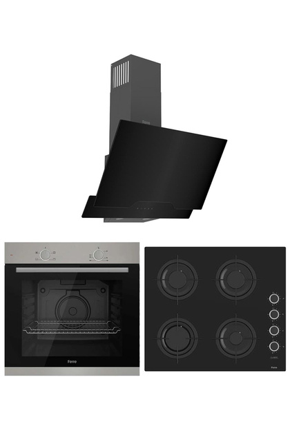 EKO SİYAH ANKASTRE SET (XE61MDV-CS205-D063)