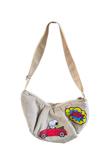 Hande Dizayn Valentine's Mother's Day Croissant Model Shoulder Bag