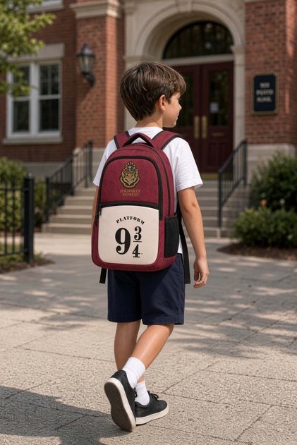 Harry Potter Hogwarts Primary School Bag Children's Backpack Daily School Use 45 X 28 X 14