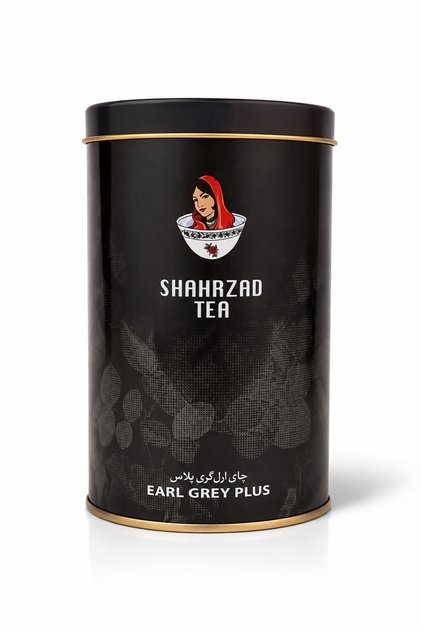 Yoğun Bergamot Aromalı 500 gr Metal Kutu Siyah İran Çay