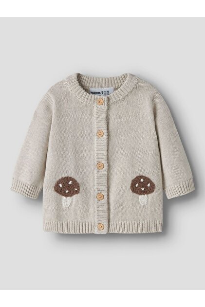 Cardigan din bumbac organic