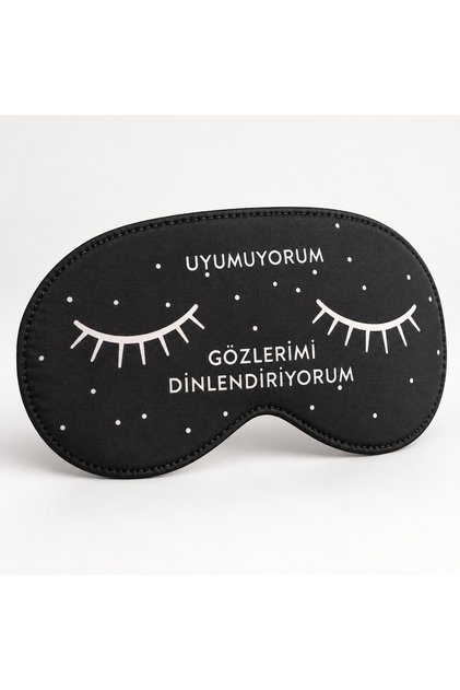 Printed Sleep Band Eye Mask – Soft and Light-Proof Mixed Pattern Model