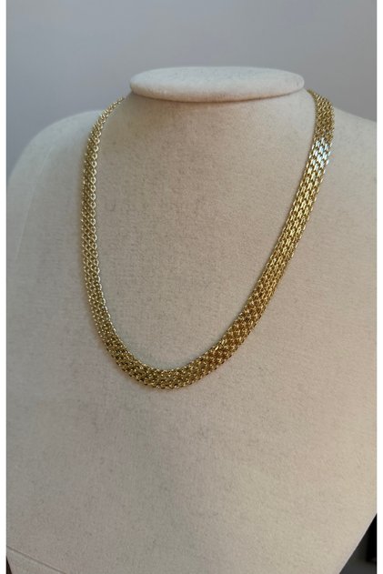 14K Gold Bismark Kuyumcu Model Kolye