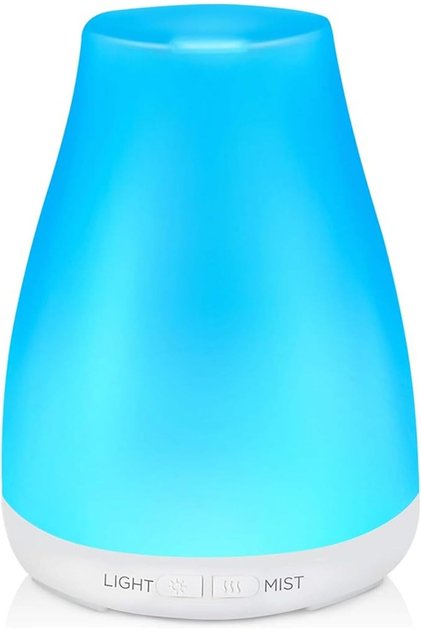 Essential Oil Diffuser, Ultrasonic Diffusers for Home Aromatherapy Humidifier for Bedroom Room 7 Col