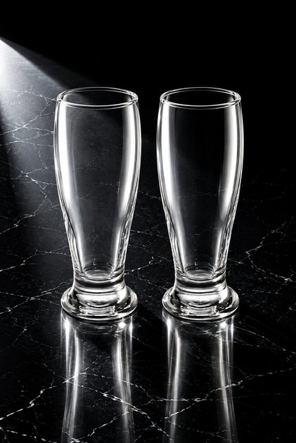 Florida - 6-Pack Soft Drink Water Coffee Long Glass Cup 300 Cc