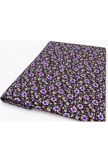 Divitin Flannel Fabric - Dress - Hobby Design - 100% Organic Cotton (90× 100cm)