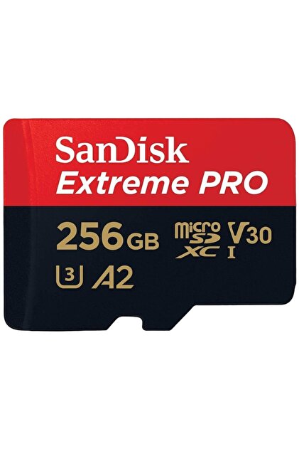 Card de memorie microSDXC 256GB cu adaptor, UHS-I U2, V30, Full HD, A2, până la 170 MB/s, pentru cameră foto, smartphone, consolă de jocuri, tabletă, dronă, card MicroSD-CK5HA9J7