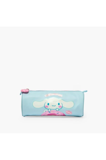 Cinnamoroll Print Pencil Pouch with Zip Closure