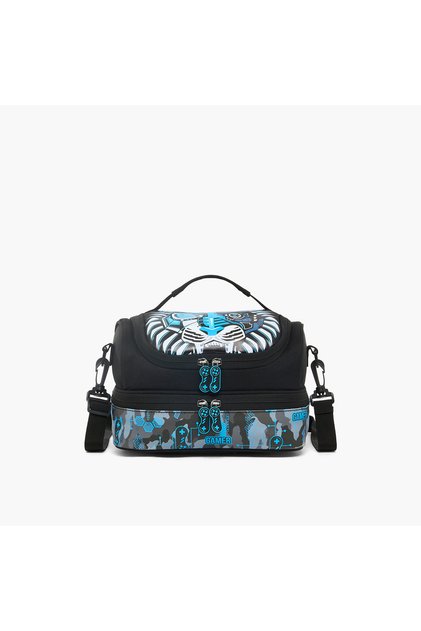 Tiger Print Lunch Bag for Boys 5-8 Years with Thermal Insulation