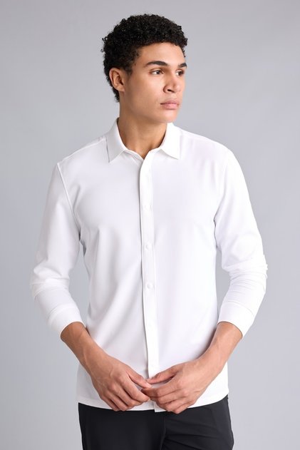 Quick-Drying Slim Fit Long Sleeve Shirt (26 Au)