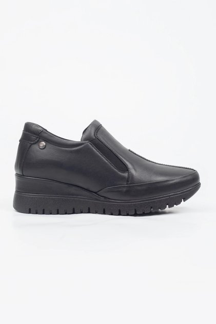 Mammamia Genuine Leather Wedge Heel Casual Shoes