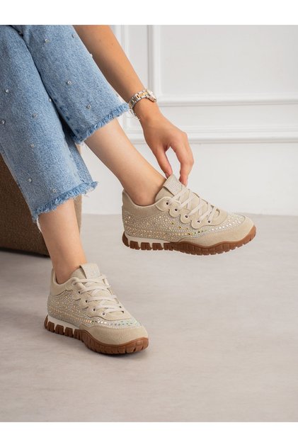 Calina Cream Stone Women's Sneakers