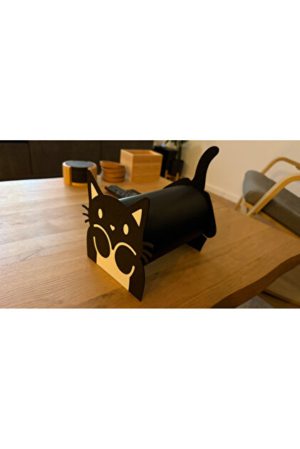Cat Figured Hair Band Organizer Crown and Hair Accessory Holder Stand