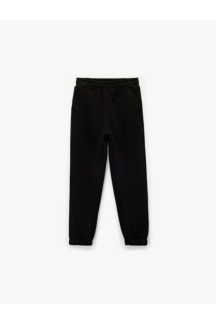 Basic Jogger Black Girls' Sweatpants 7Wkg40015Ak