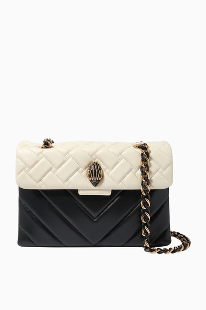 Kensington Large Shoulder Bag, Luxurious Interpretation of Leather and Functionality