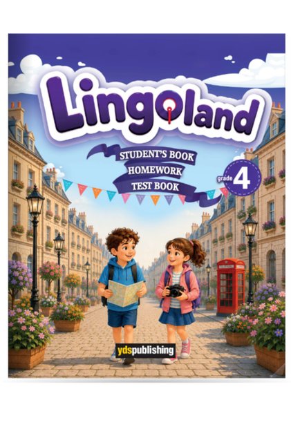 Lingoland Grade 4 - Haftalık Planlı & Maarif Modele Uygun İngilizce Ders Kitabı