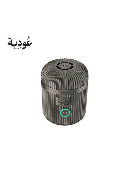 عودية - مبخرة إلكترونية قابلة للشحن للبيت والسيارة D007 - أسود