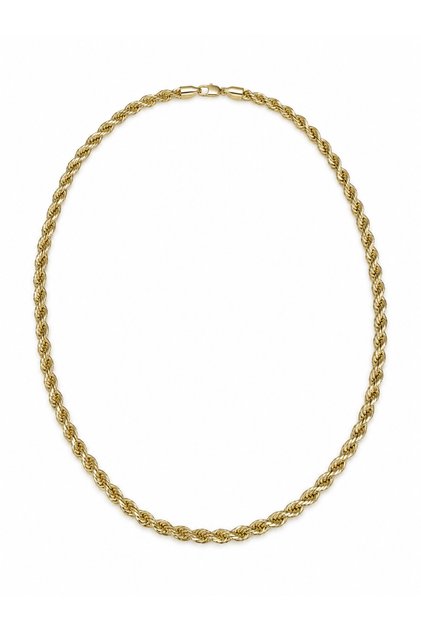 Talora Dawn Xuping Women's Steel Twist Necklace Tarnish Resistant Gold Color