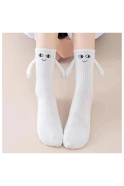Holding Hands Socks Magnetic Friendship & Lover Socks