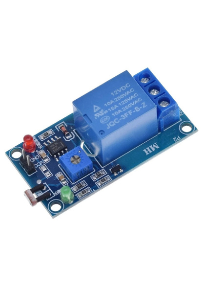 12V Ldr Işık Kontollü Röle 12V Gündüz Gece Algılayıcı Röle Kartı